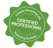 Abzeichen LinkedIn Marketing Labs Certified Professional, Marketing Strategy