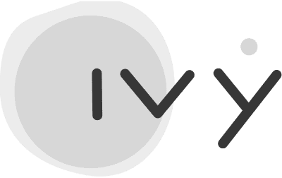 Online Marketing Agentur ZENITBLAU - Oberösterreich & Wien 55 ivy logo schwarz-weiß