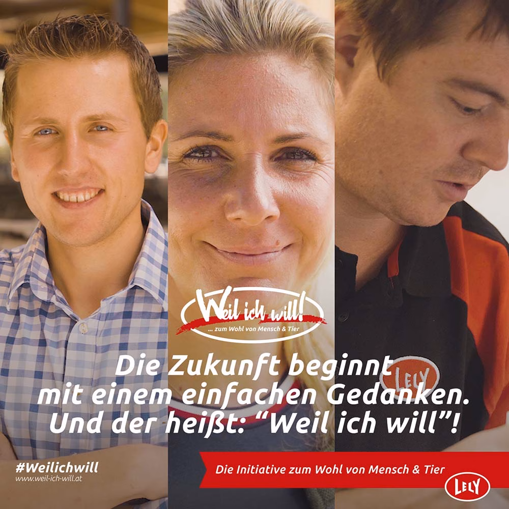 Lely - Weil ich will Informationskampagne 3 Lely Weil ich Will Initiative Teaser