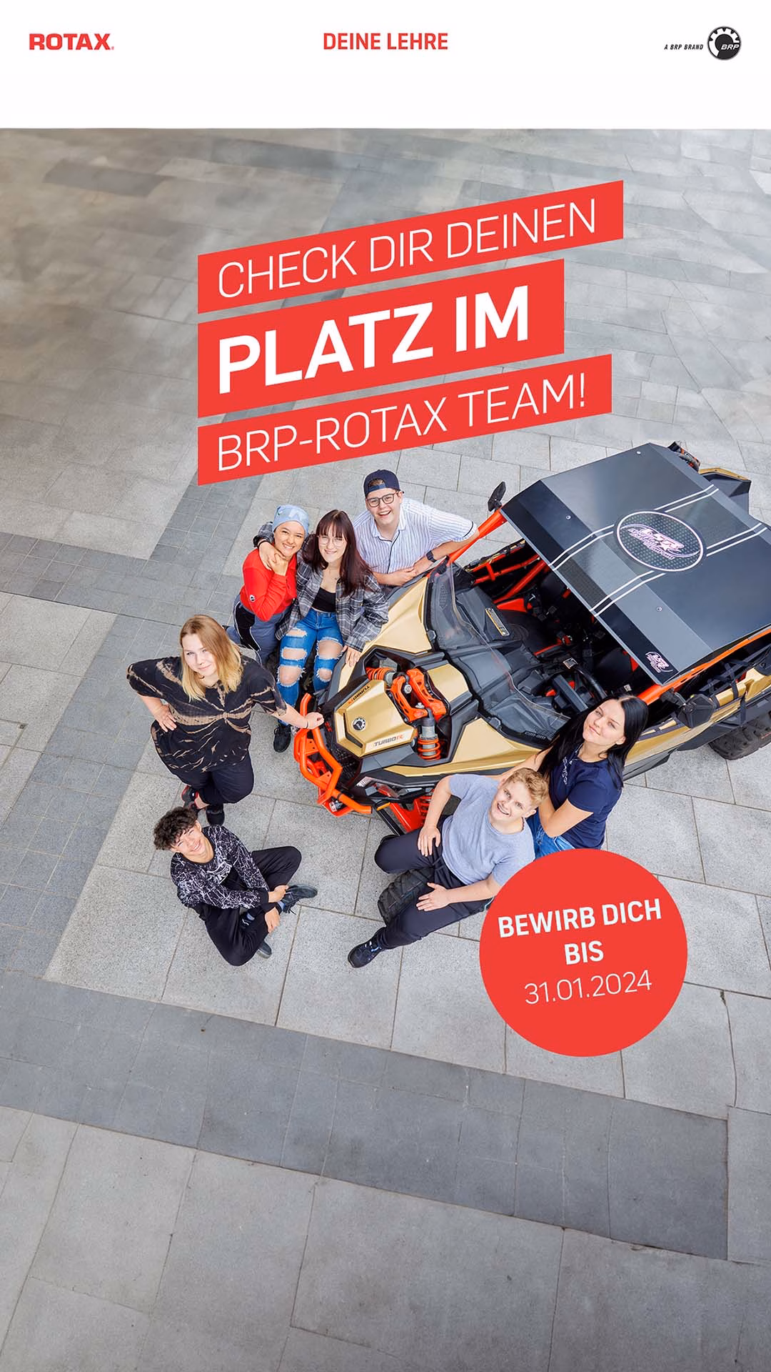 BRP Rotax HR Kampagne Lehre