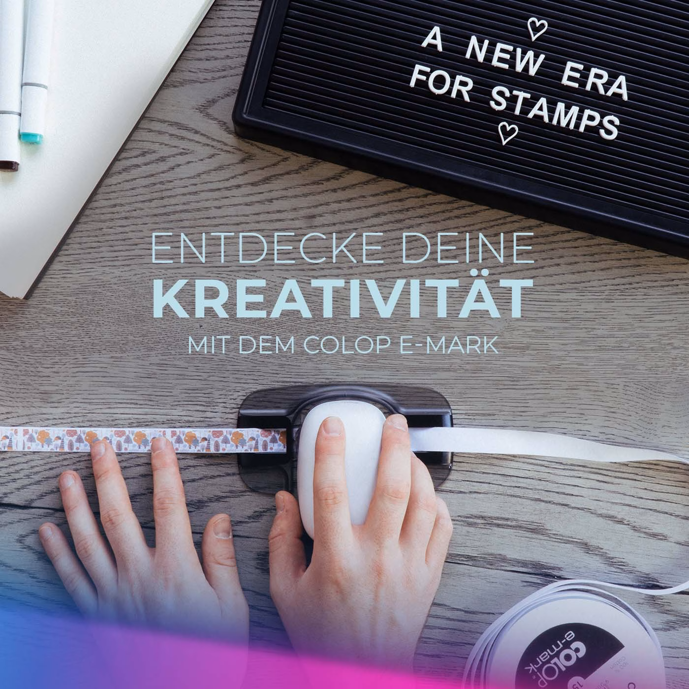 COLOP e-mark Online Marketing Kampagne