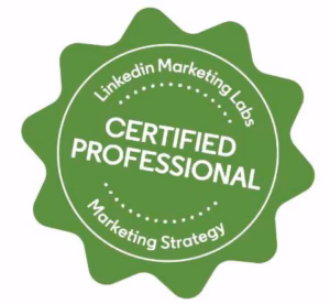 LinkedIn Zertifikat Certified Marketing Strategy Professional
